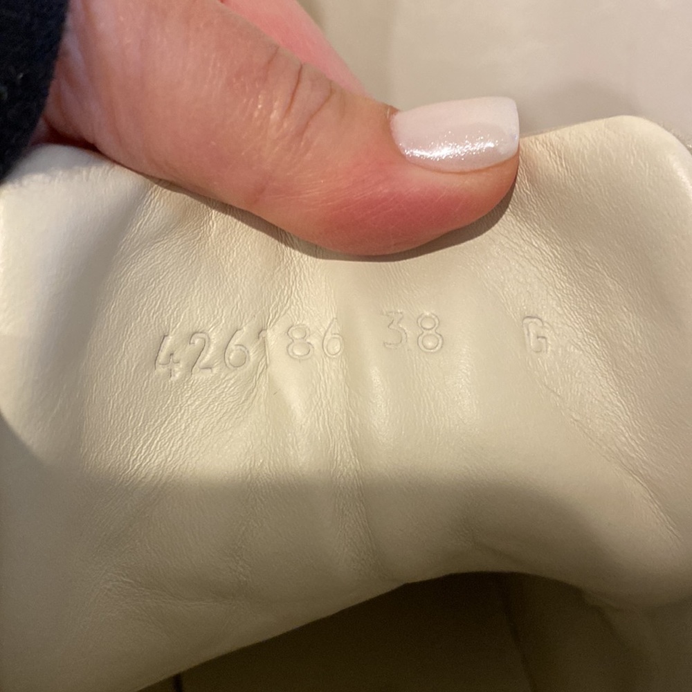 Authentic Gucci GG Canvas & Leather high top sneaker - Picture 4 of 4